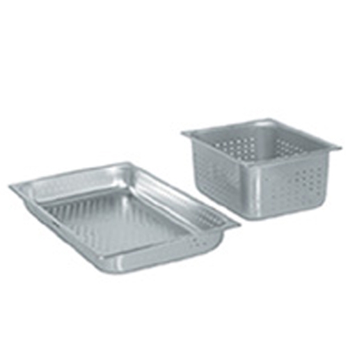 Browne® Stainless Steel Perforated Steam Table Pan, Full Size, 4" Deep - 5781114Browne® Stainless Steel Perforated Steam Table Pan, Full Size, 4" Deep - 5781114