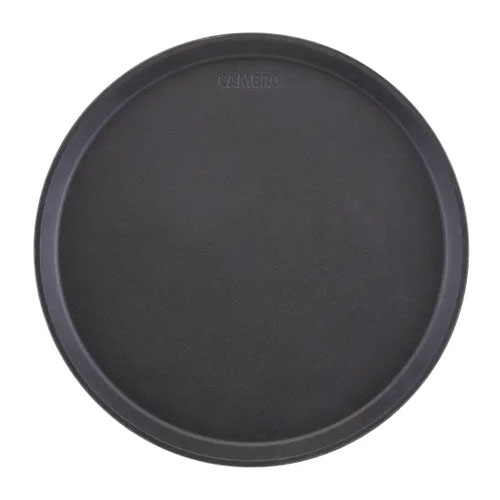 Cambro® Camtread® Round Tray, Black, 11" - 1100CT110
