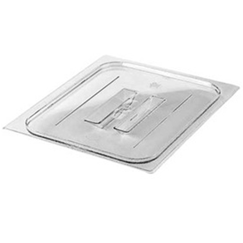 Cambro® Camwear® Food Pan Cover w/ Handle, Clear, 1/2 Size - 20CWCH135
