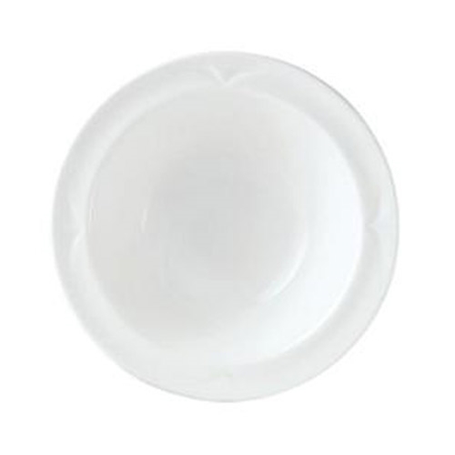Steelite® Bianco Rimmed Fruit Bowl, White, 8.6 oz, 6.5" (3DZ) - 9102C430