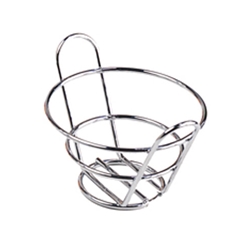 G.E.T.® Stainless Steel Bucket Basket, 4.5" x 2.5" - 4-22770