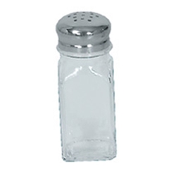 Browne® Square Shaped Salt and Pepper Shaker, 2 oz (2DZ) - 575183