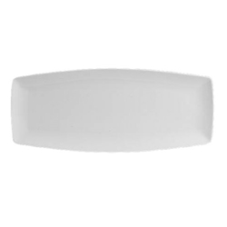 Steelite® Alpha Cream Oblong Tray, 14" x 16" - 6940E660