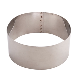 American Metalcraft® Cake Ring, 3"D x 6"W - SR6063