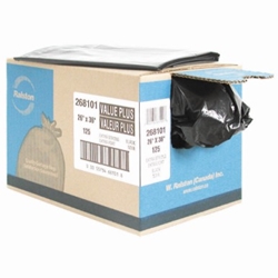 Ralston® Strong Garbage Bags, Black, 30X38 - 267301