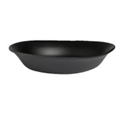 Steelite® Pasta Bowl, Black, 10" x 2", 39 oz - 7000DD023