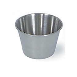 Browne® Stainless Steel Sauce Cup, 2.5 oz - 515059