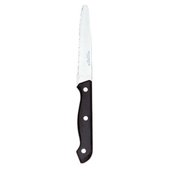 World Tableware® Steak Knife, Black Handle, Round Tip 9" - 201 2642