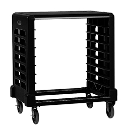 Rubbermaid® Max System Side-Load Cart, Black - FG331600BLA