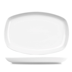 Churchill® Rectangular Platter, White, 9.25" x 14" (6/CS) - ZCAPRCPL1