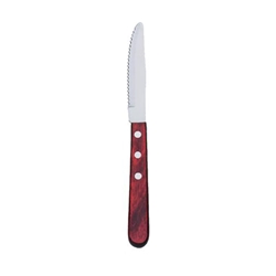 Browne® Serrated Steak Knife w/ Pakkawood Handle, 9" ( 12/PK) - 574338
