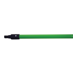 Globe Commercial Products® Heavy Duty Handle for Scrub Brush & Squeegee, Green - 5077G