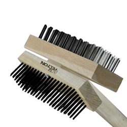 Chef Felton® Double Sided Grill Brush, Wood - CHEF101