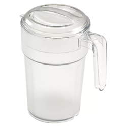 Cambro® Camview® Pitcher w/ Lid, Frosted, 34 oz (6/CS) - PC34CW135