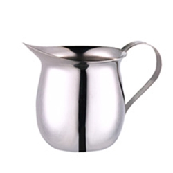 Browne® Stainless Steel Bell-Shaped Creamer, 3 oz - 515071