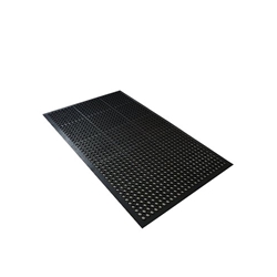 Happy Mat® Economy Anti-Fatigue Mat, Black, 36" x 60" x 3/8" - AFD3660BN