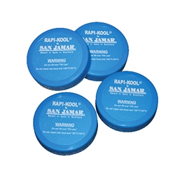 San Jamar® Replacement Caps for Rapi-Kool™ Cold Paddles (4/PK) - RCUCAPPAK
