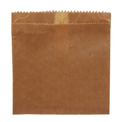 Globe Commercial Products® Sanitary Napkin Disposal / Receptacle Waxed Paper Bags, Brown (500/CS) - 3015