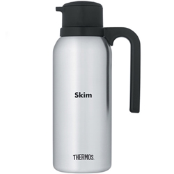 Thermos® Twist & Pour™ Stainless Steel Vacuum Carafe "SKIM", 32 oz (0.9L) - FN367