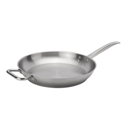 Browne® Elements® Stainless Steel Fry Pan, 12-1/2"  Dia  - 5734052