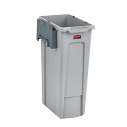 Rubbermaid® Slim Jim® Recycling Station Build Your Own Kit, Grey, 23 gal, Includes (1) 12"W X 21-1/2"D X 34-1/4"H Slim Jim® Container - 2007913