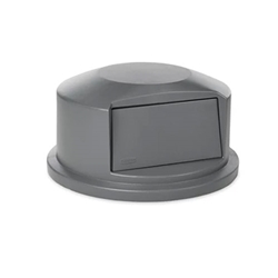 Rubbermaid® Brute® Dome Top for 2641 & 2643 Containers, 24-13/16" D X 12-5/8" H - FG264788GRAY