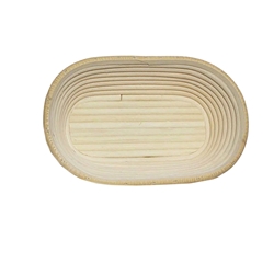 Matfer Bourgeat® Oval Willow Banneton Proofing Basket, 9-1/2"L x 6" W - 118502