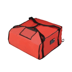 Rubbermaid® PROSERVE™ Professional Pizza Delivery Bag, Red, Large, 21 1/2" x 19 3/4" x 7 3/4" - FG9F3700RED
