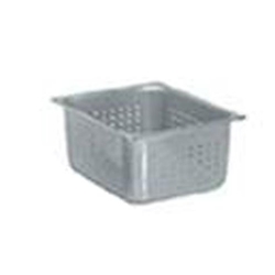 Browne® Stainless Steel Perforated Steam Table Pan, 1/2 Size, 6" Deep - 5781216