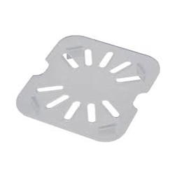 Cambro® Food Pan Drain Shelf, Translucent, 1/3 Size - 60PPD190