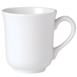 Steelite® Simplicity Club Coffee Mug, White, 10 oz (3DZ) - 11010349