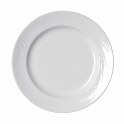Steelite® Spyro Plate, White, 10" (2DZ) - 9032C978