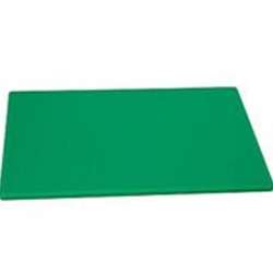 Browne® Medium Density Cutting Board, Green, 15" x 20" - 57361504