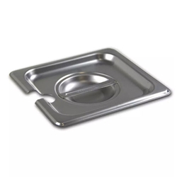 Browne® Notched Steam Table Pan Cover, 1/6 Size - 575569