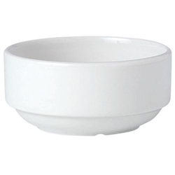 Steelite® Monaco Unhandled Soup Cup, White, 10 oz (3DZ) - 11010121