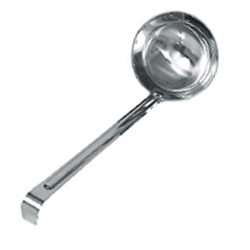 Browne® Optima Stainless Steel One-Piece Ladle, 2 oz, 11" - 575702