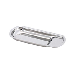 Browne® Stainless Steel Spoon Rest, 10.5" x 4.5" - 575199