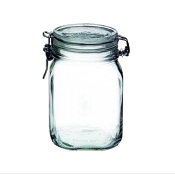 Bormioli Rocco® Glass Fido Jar w/ Snap Lid, 37.75 oz - 4949Q455