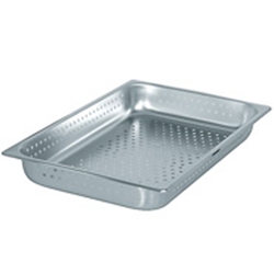 Browne® Stainless Steel Perforated Steam Table Pan, Full Size, 2.5" Deep - 5781112