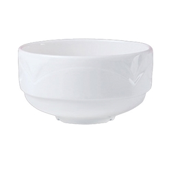 Steelite® Bianco Soup Cup, White, 10 oz (3DZ) - 9102C412