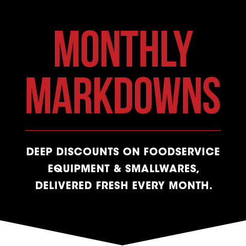 Check out the discounts on our Monthly Markdowns!