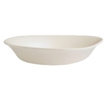 Delfin® Marisol Sandshell Pasta Bowl, White, 10" x 2", 39 oz - 7002DD023