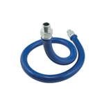 Dormont® Stationary Gas Connector, Blue, 3/4" x 48" - 1675BP48