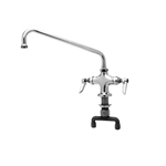 T&S® Pantry Faucet, Double, 12" Swing Nozzle - B-0201