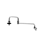 T&S® Pot Filler Faucet, Splash Mounted, Double Jointed, 18"L - B-0580
