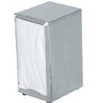 Browne® Stainless Steel Standard Napkin Dispenser, 4" x 4.5" x 7.5" - 57221