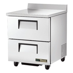 True® Worktop Refrigerator 2 Drawers, 27" Wide - TWT-27D-2-HC