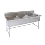 Tarrison® 3-Compartment Sink, 51" - TA-CDS315-KIT