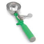 Vollrath® Color-Coded One-Piece Disher, Green, 2-2/3 oz - 47142