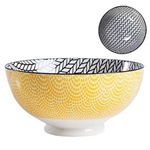 Torre & Tagus® Kiri Porcelain Bowl, Rope Design, 8" (3/CS) - 910550BB